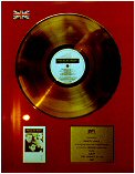 Il disco d'oro per The Singles 81-86